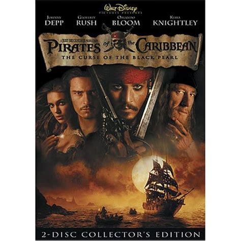 Pirates of the Caribbean: The Curse of the Black Pearl (DVD) - Walmart ...