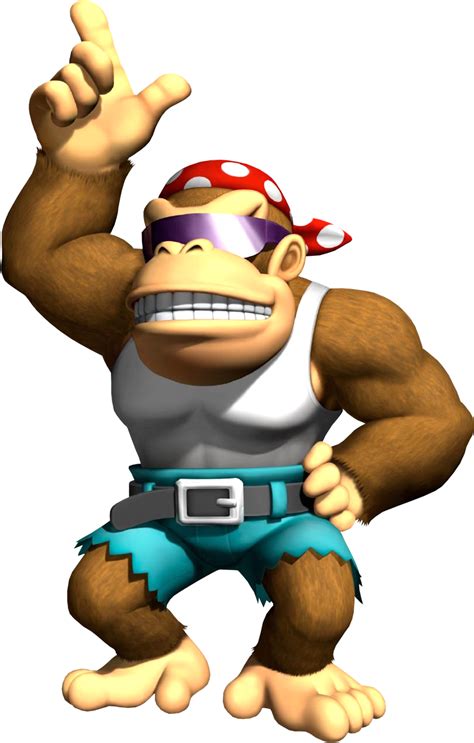 Image - Funky Kong Artwork - Mario Kart Wii.png - Donkey Kong Wiki, the ...