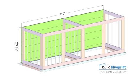 Double Dog Kennel DIY Plans - Build Blueprint