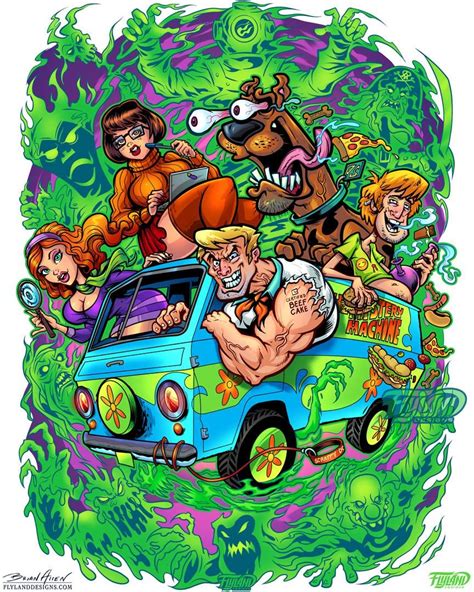 I wanted to share with you the Scooby-Doo Fanart I created! : r/Scoobydoo