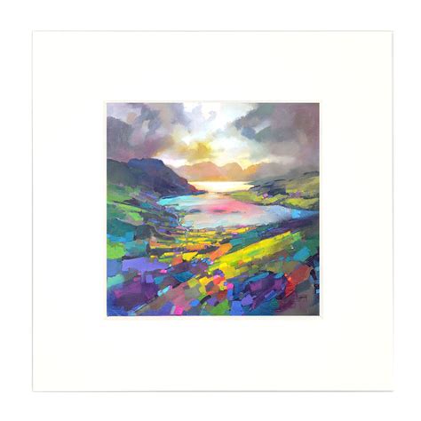 Ballachulish Mounted Art Print