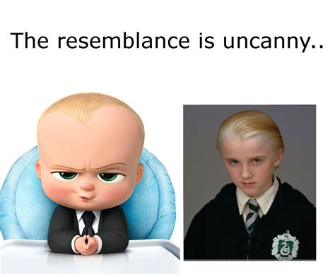 Boss Baby vs Draco Malfoy | Boss baby memes, Baby memes, Funny comebacks