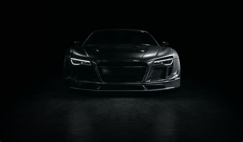 Audi R8 Black Wallpaper