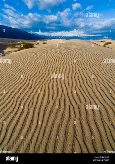 Stovepipe Wells Sand Dunes, Death Valley National Park, California, USA ...