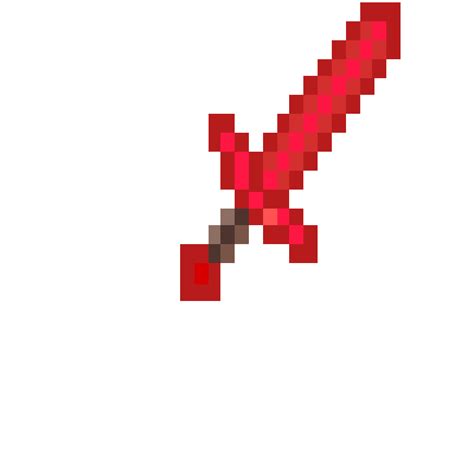 Pixilart - red sword by DRPEPPERLOVERRR