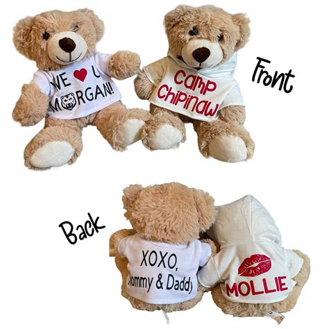 Custom Teddy Bear – Camprageous Gifts