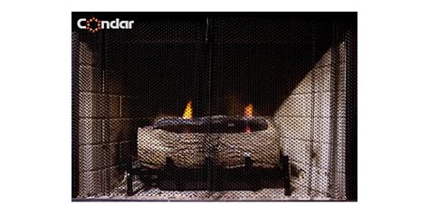 Mesh Screen to fireplace, 2 Panels