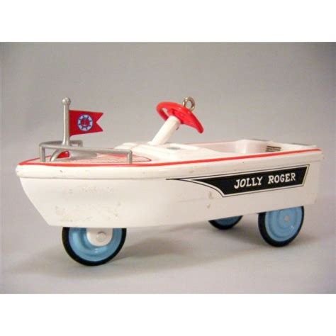 Hallmark Jolly Roger Pirate Boat Pedal Car - Global Diecast Direct