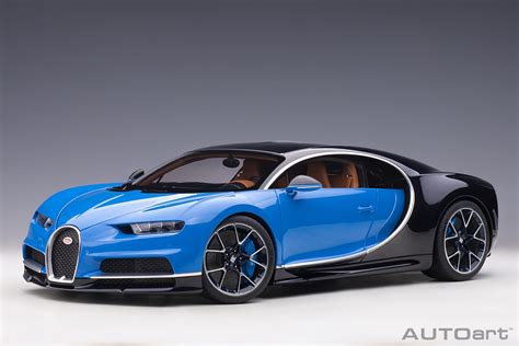 Bugatti Chiron (French Racing Blue / Atlantic Blue) | AUTOart