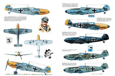 Messerschmitt Bf 109 E-4 profiles | Airplane fighter, Messerschmitt bf ...