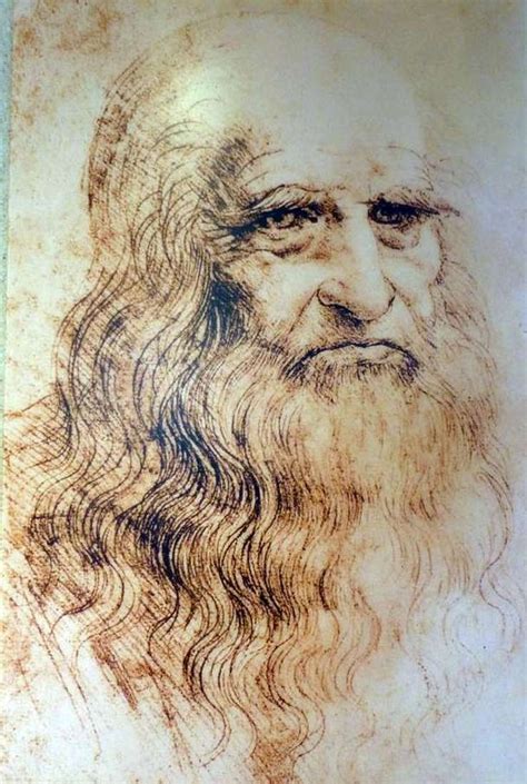 Self Portrait by Leonardo Da Vinci | Leonardo da vinci, Leonardo ...