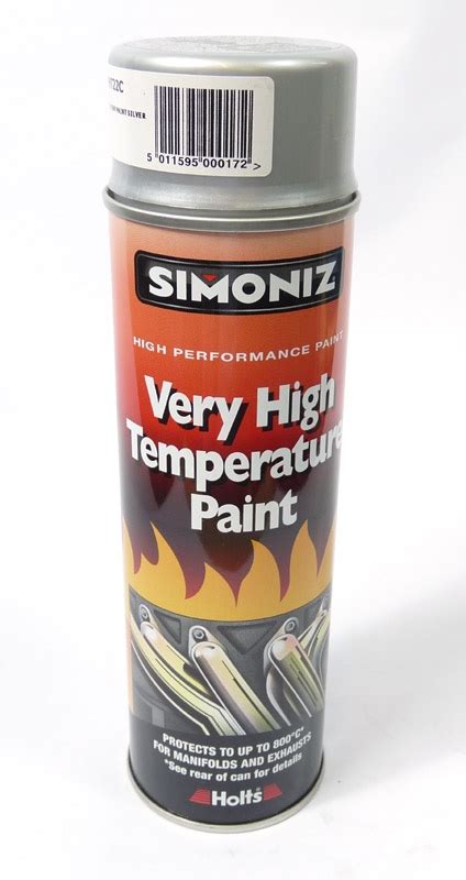 Simoniz Silver VHT Paint - 500ml Aerosol - Motaparts