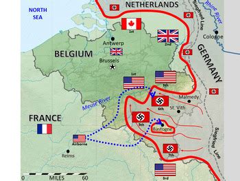 √ Bastogne Belgium Ww2 Map - Battle Bulge Hd Stock Images Shutterstock ...