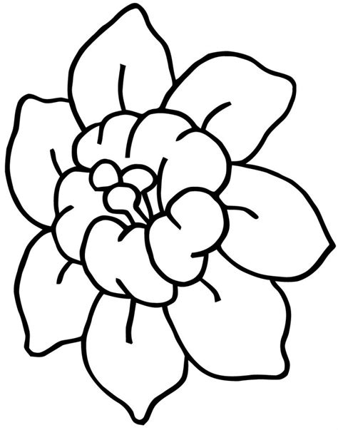 Dessin Facile Fleur Inspirant Stock 100 Dessins De Coloriage Fleur ...