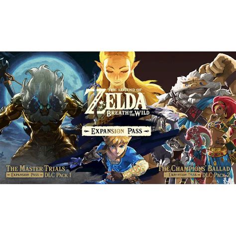 The Legend of Zelda Breath of the Wild Expansion Pass Nintendo Switch ...