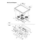 Amana ART6121CC-P1143812NCC electric range parts | Sears PartsDirect