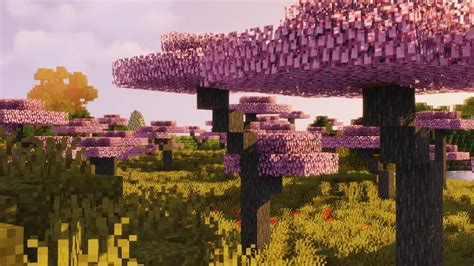 Cherry Blossom Trees Minecraft Texture Pack