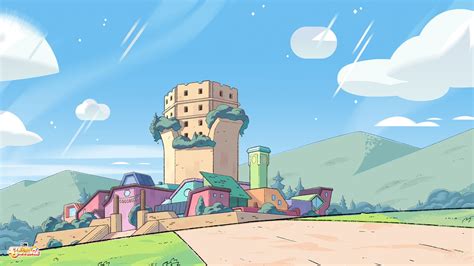 Cartoon Network: Backgrounds | Animation background, Steven universe ...