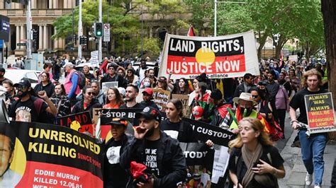 Protesters Rally Against Australia's Day of Mourning for Queen Elizabeth II