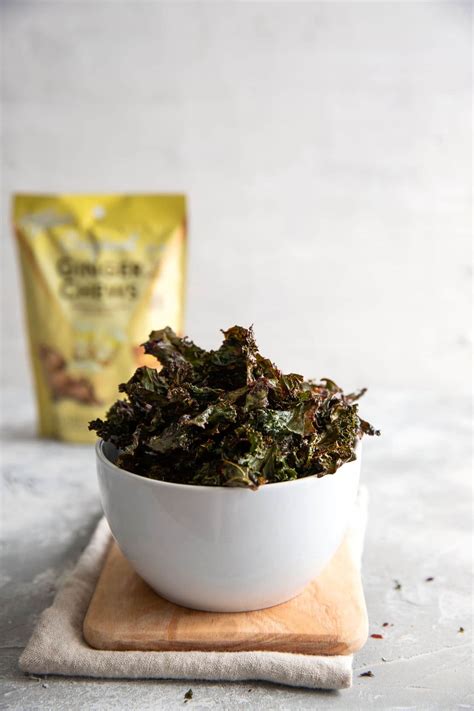 Spicy Oven Kale Chips - Modern Crumb