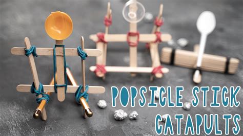 How To Build A Catapult With Popsicle Sticks