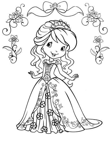 Princesses Coloring Pages Printable