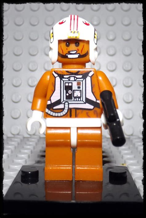 STAR WARS POES X-WING, Pilot Minifigure, Minifigures lego compatible | eBay