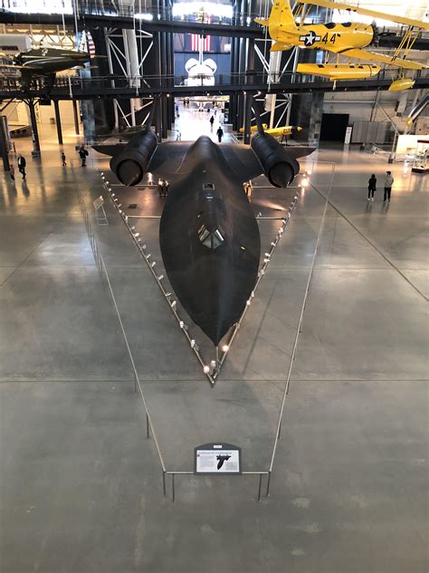 SR-71 Blackbird at the Air & Space Museum! : r/aviation