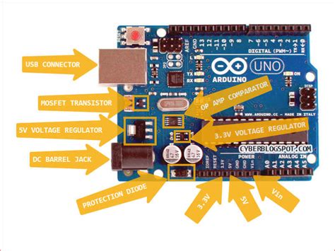 Arduino Power Supply Schematic - CyberBlogSpot