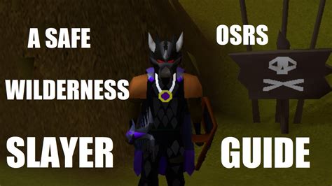 How to SAFELY WILDERNESS SLAYER in OSRS - YouTube