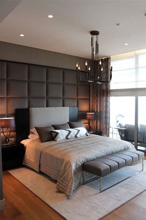 20 Modern Contemporary Masculine Bedroom Designs