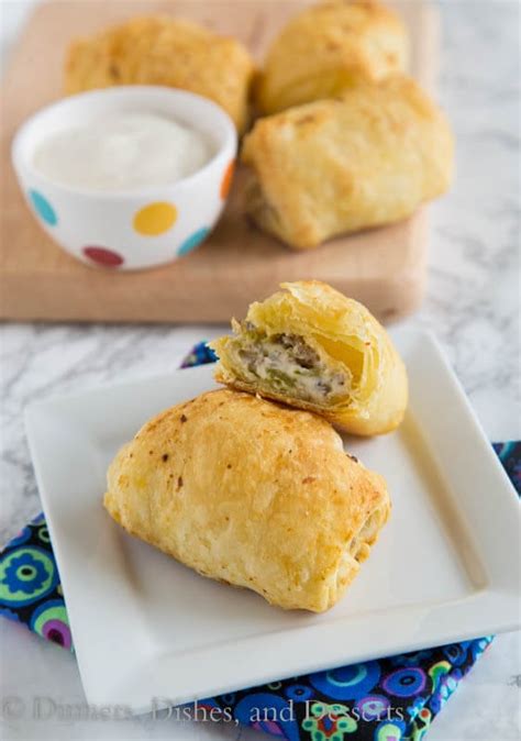 Spicy Sausage Rolls - Dinners, Dishes, and Desserts