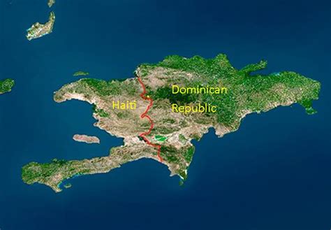 Map Of Haiti And Dominican Republic - San Antonio Map