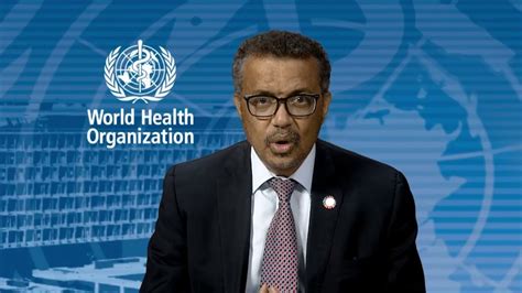 Dr. Tedros Adhanom Ghebreyesus, DG of WHO, on Sepsis - Opening Remarks ...