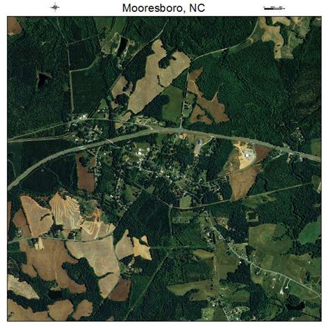 Aerial Photography Map of Mooresboro, NC North Carolina