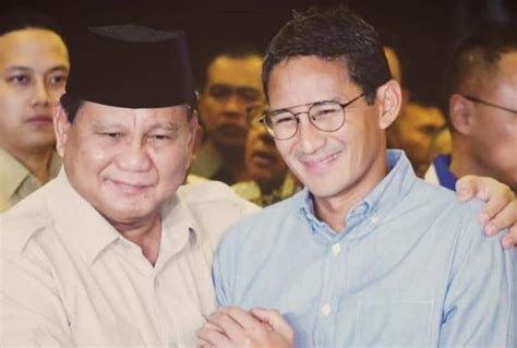 Prabowo Merespon Isu Sandiaga Uno Akan Tinggalkan Gerindra Pindah ke PPP