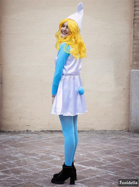 Smurfette Costume - The Smurfs | Funidelia