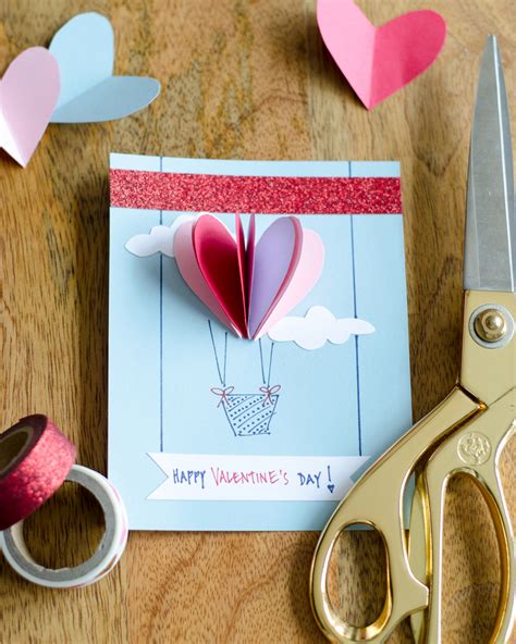 Easy DIY Valentines Cards Using Simple Folded Paper Hearts