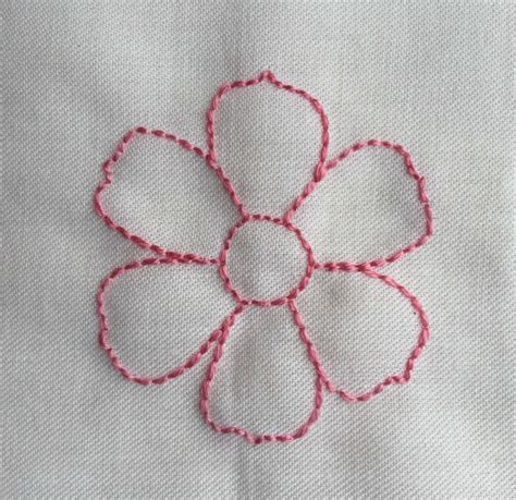 embroidery tutorial back stitch