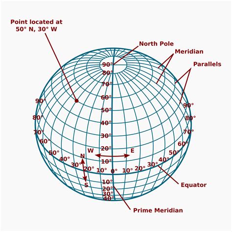 World Map Showing Latitude And Longitude Lines - United States Map