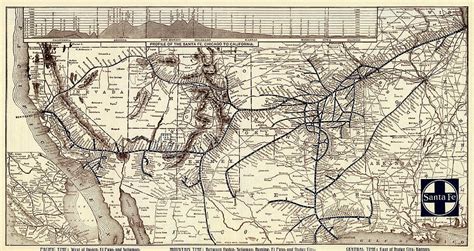 Vintage Railway Map 1904 Photograph by Andrew Fare | Fine Art America