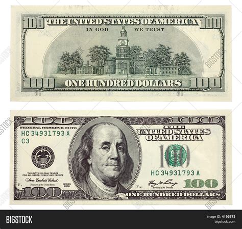 Printable 100 Dollar Bill Front And Back