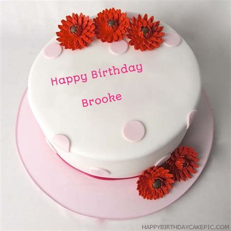 ️ Happy Birthday Cake For Brooke