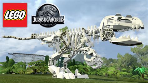 Dinosaur Skeleton Jurassic Park Dinosaur World Indominus Rex Skeleton ...