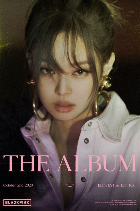 BLACKPINK The Album Teaser Posters Jennie (HD/HQ) - K-Pop Database ...