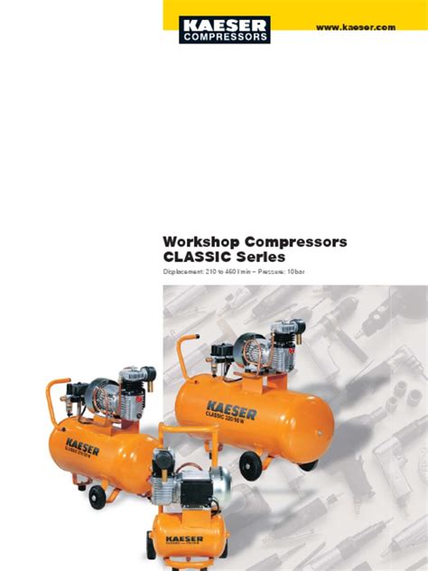 Workshop Compressors (Kaeser) | PDF | Valve | Reliability Engineering