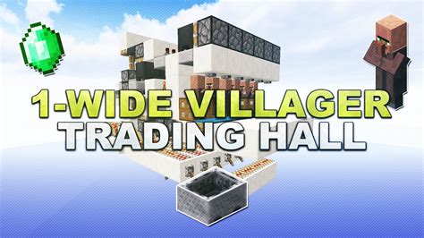 Minecraft Villager Trading Hall Tutorial