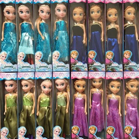 2016 New Baby Dolls Snow Queen Princess Anna Elsa Dolls Mini Elsa Doll ...