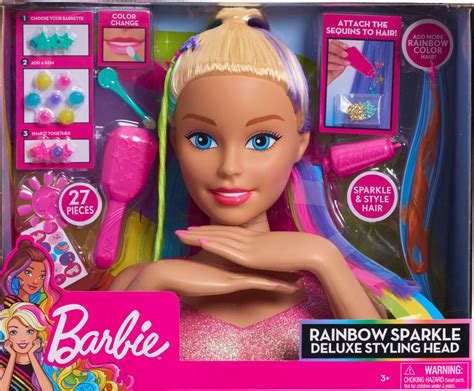 Best Buy: Barbie Rainbow Sparkle Styling Head 63225