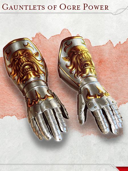 Gauntlets of Ogre Power | Fantasy armor, Magic armor, Dungeons and ...